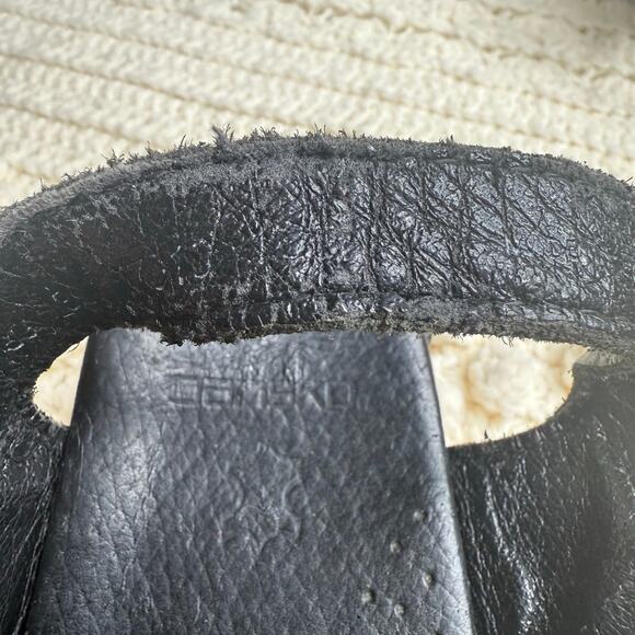 DANSKO Women's Margrete Mary Jane Clog Leather Sandal Ankle Strap Black Size 39 - Picture 7 of 12